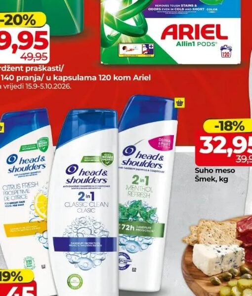Head & Shoulders Šampon 400 ml