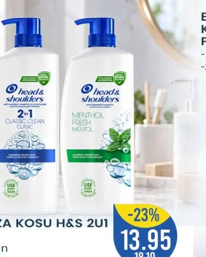 Head & Shoulders šampon za kosu 2u1 800 ml