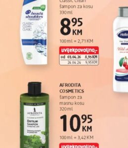 head&shoulders Classic Clean šampon za kosu 330 ml, dm