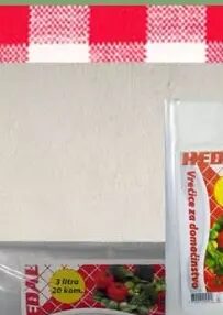 Hedal vrećica za zamrzivač 3l 20/1, Namex