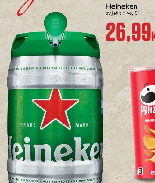 Heineken svijetlo pivo 5 l