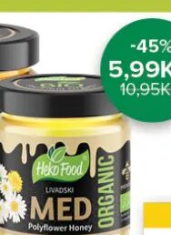 HEKO FOOD med, livadski, šumsko-livadski 280g, 500g, Konzum i Mercator