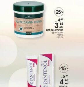 Herbamedicus glukozamin krema 250 ml, CM