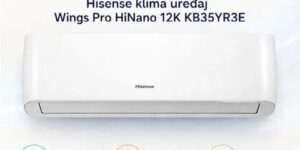 Hisense klima uređaj Wings Pro HiNano 12K KB35YR3E