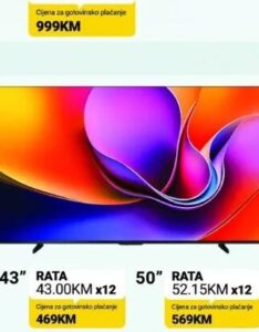Hisense Smart TV 65A6Q 65", Kupi Tehniku