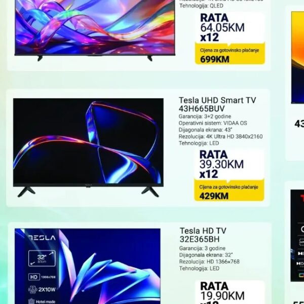 Hisense televizor 55E7S 55"