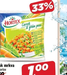 Hortex grašak mrkva 400 g, Robot