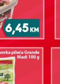 Hrenovka pileća Grande 100 g, Mega diskont