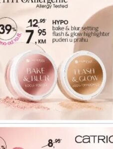 HYPO bake & blur setting flash & glow highlighter puderi u prahu, CM