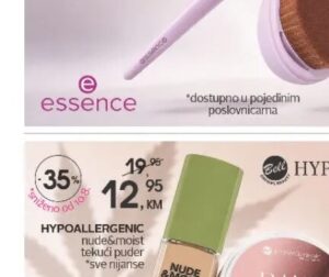 HYPOALLERGENIC nude&moist tekući puder, CM