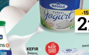 Imlek Balans kefir 1 l, Konzum i Mercator