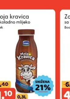 Imlek Moja kravica čokoladno mlijeko 0,3 l