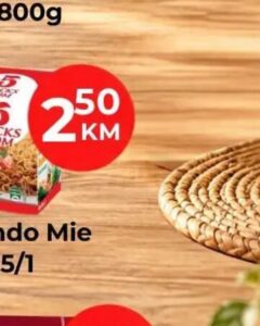 Indo Mie špageti 5/1, Hass