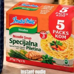 INDOMIE Instant nudle Specijal Piletina 6x75g, Fortuna