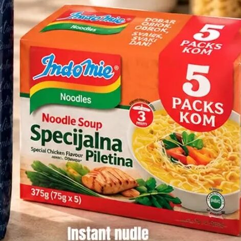 INDOMIE Instant nudle Specijal Piletina 6x75g