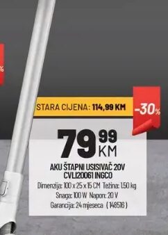 INGCO BATERIJA LI 4.0AH FBLI2002