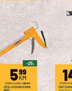 INGCO Pištolj za silikon 235x55 mm, Zeka Baucentar