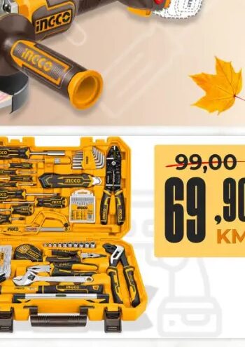 INGCO Set ručnog alata 168/1 168 kom
