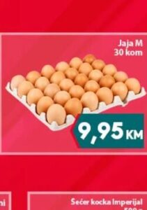 Jaja M 30 kom, Mega diskont