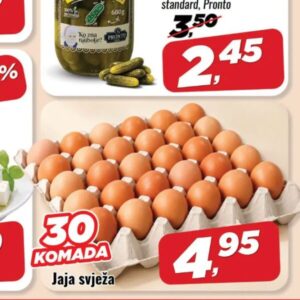 Jaja svježa 30 kom, Robot
