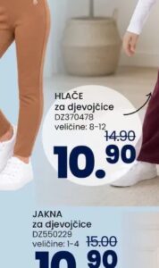 Jakna za djevojčice 5-8