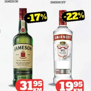 JAMESON Irish Whiskey 0.7 l, Crvena jabuka