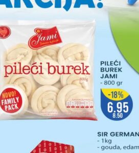 Jami pileći burek 800 g, FIS