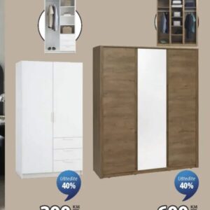 JENSLEV ormar 96x176xDub50 cm, JYSK