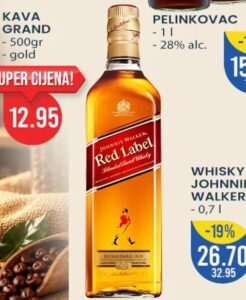 Johnnie Walker Red Label Whisky 0,7 l, FIS