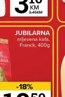 Jubilarna mljevena kafa 400 g