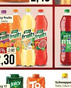 Juicy fruits Svi okusi 1,5 l, Penny