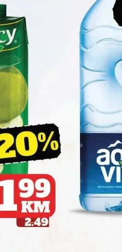 Juicy sok jabuka 1 l