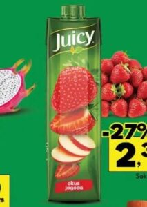 Juicy sok jagoda 1 l, Robot