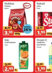 Juicy Sok multivitamin 1 l, Amko