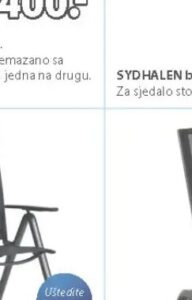 JUTLANDIA LOMMA podesiva stolica, JYSK