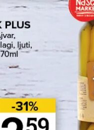 K PLUS Ajvar ljuti 370ml, Konzum i Mercator