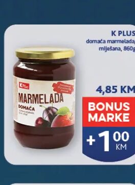 K Plus domaća marmelada 860 g