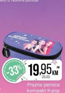 K-Pop Demon Hunters Prazna pernica kompakt K-pop 1 kom, Bingo
