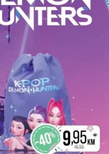K-Pop Demon Hunters Vrećica za patike K-pop 1 kom, Bingo