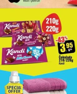 Kandi Čokolada 210/220g, Robot