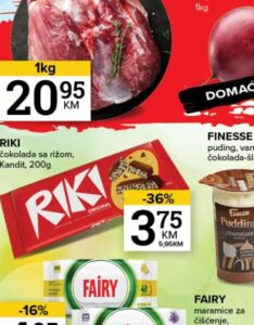 Kandit Riki čokolada sa rižom 200 g, Konzum i Mercator