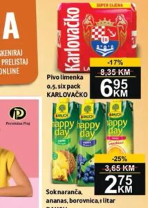 Karlovačko Pivo limenka 0.5 l, Best