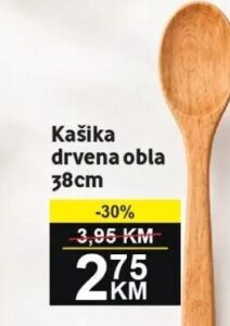 Kašika drvena obla 30 cm 30 cm, Best