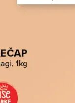 Ketchup blagi 1kg, Konzum i Mercator