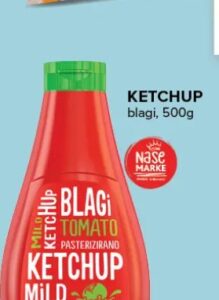 KetchUp ketchup 500g, Konzum i Mercator