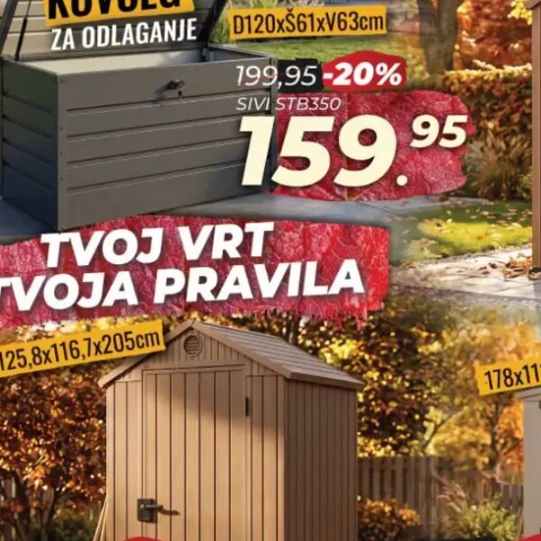 Kevlar kovčeg za odlaganje Sivi STB350 D120xŠ61xV63cm
