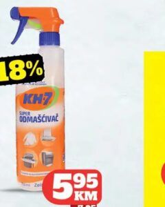 KH-7 Sredstvo za odmašćivanje 750 ml, Crvena jabuka