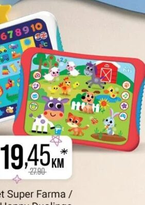Kids Hits Dječiji tablet Super Farma / Happy Duolingo