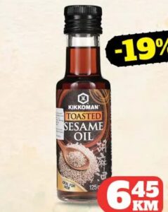 Kikkoman ulje od prženog susama 125 ml, Crvena jabuka