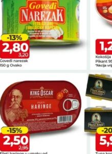 King Oscar fileti haringe 160 g, Bingo